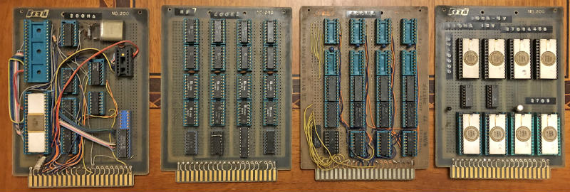 モステクノロジ社6502を使った自作マイコンボード
