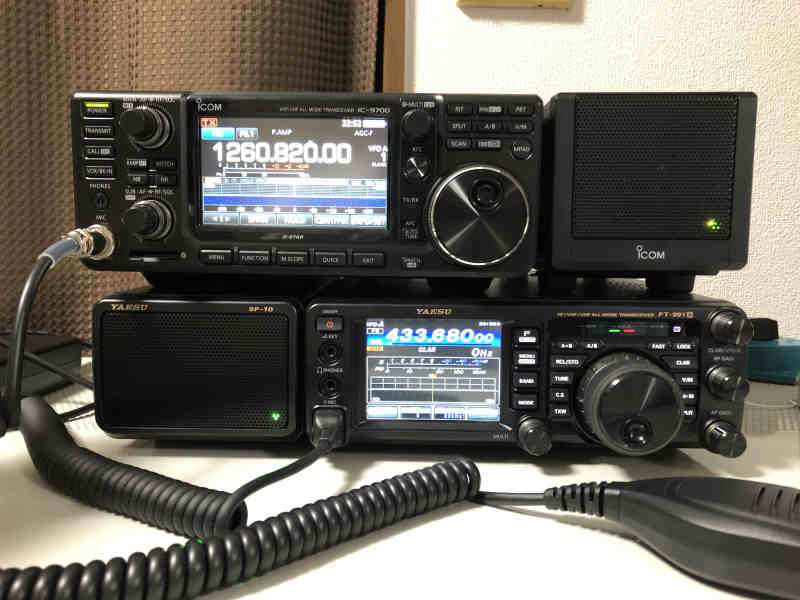 IC-9700とFT-991A