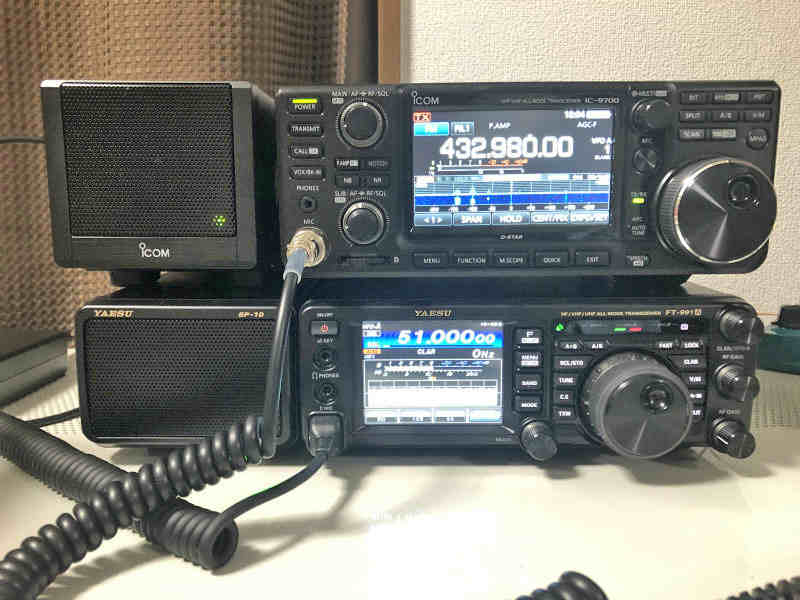 IC-9700＆FT-991AM