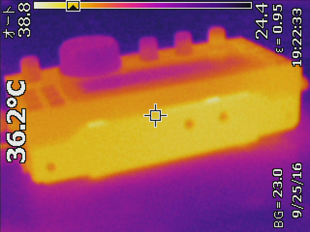 Elecraft KX3 Thermal Image