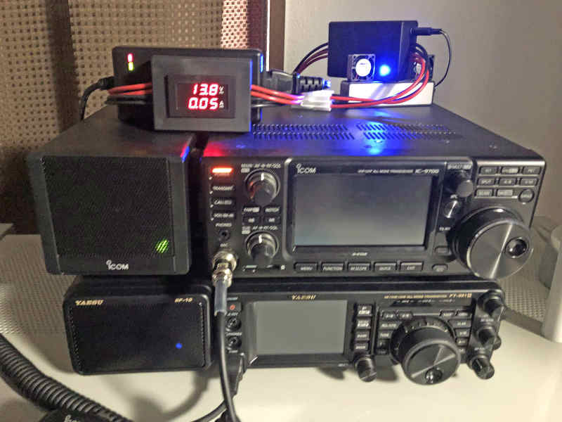 IC-9700リモートシャック全容