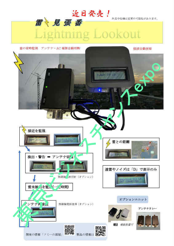 雷見張番の同軸SW