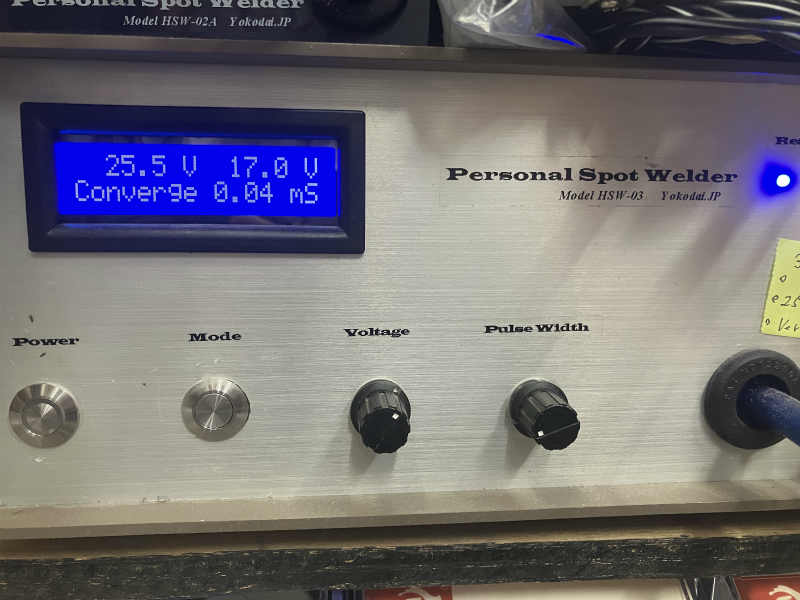 プラにSUS網を溶接  