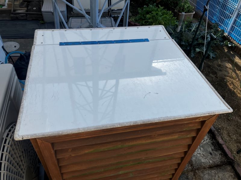 風呂蓋の再利用